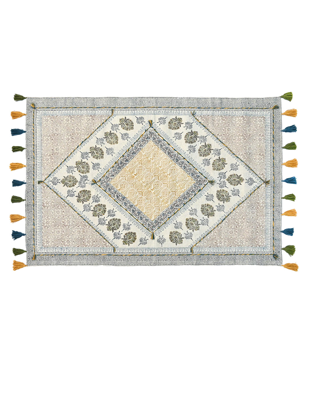Art Avenue Beige Ethnic Motifs Rug