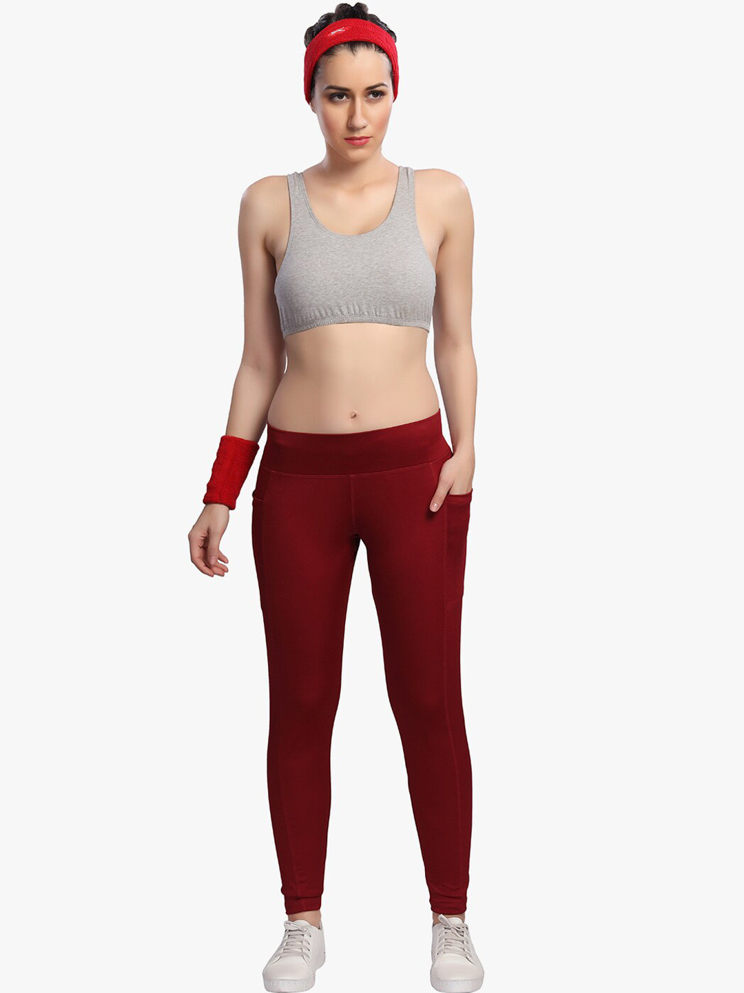 TRASA Women Dry-Fit High Rise Sports Tights