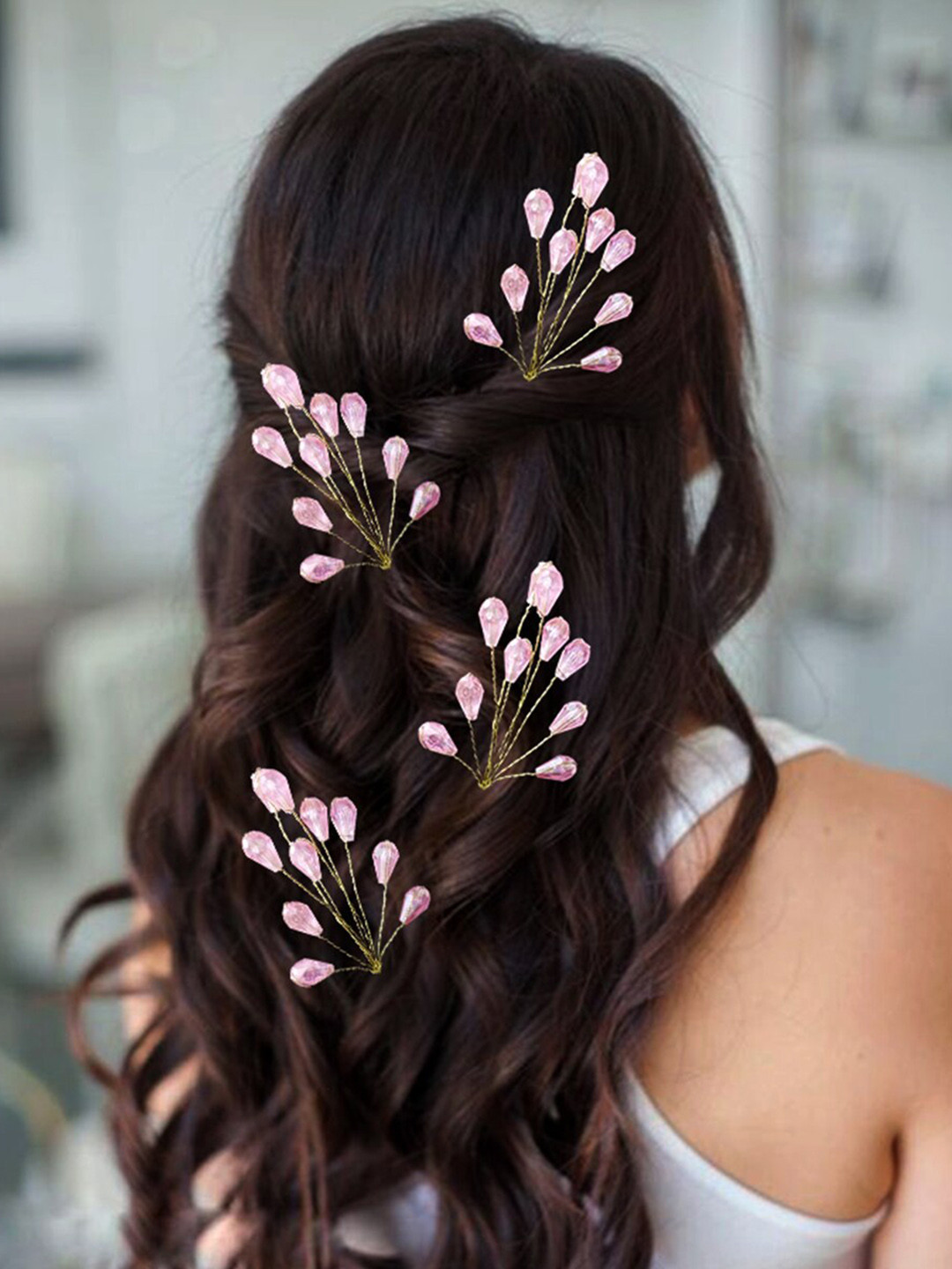 Hair Flare Women 10Pcs Embellished Hair Accessory Set