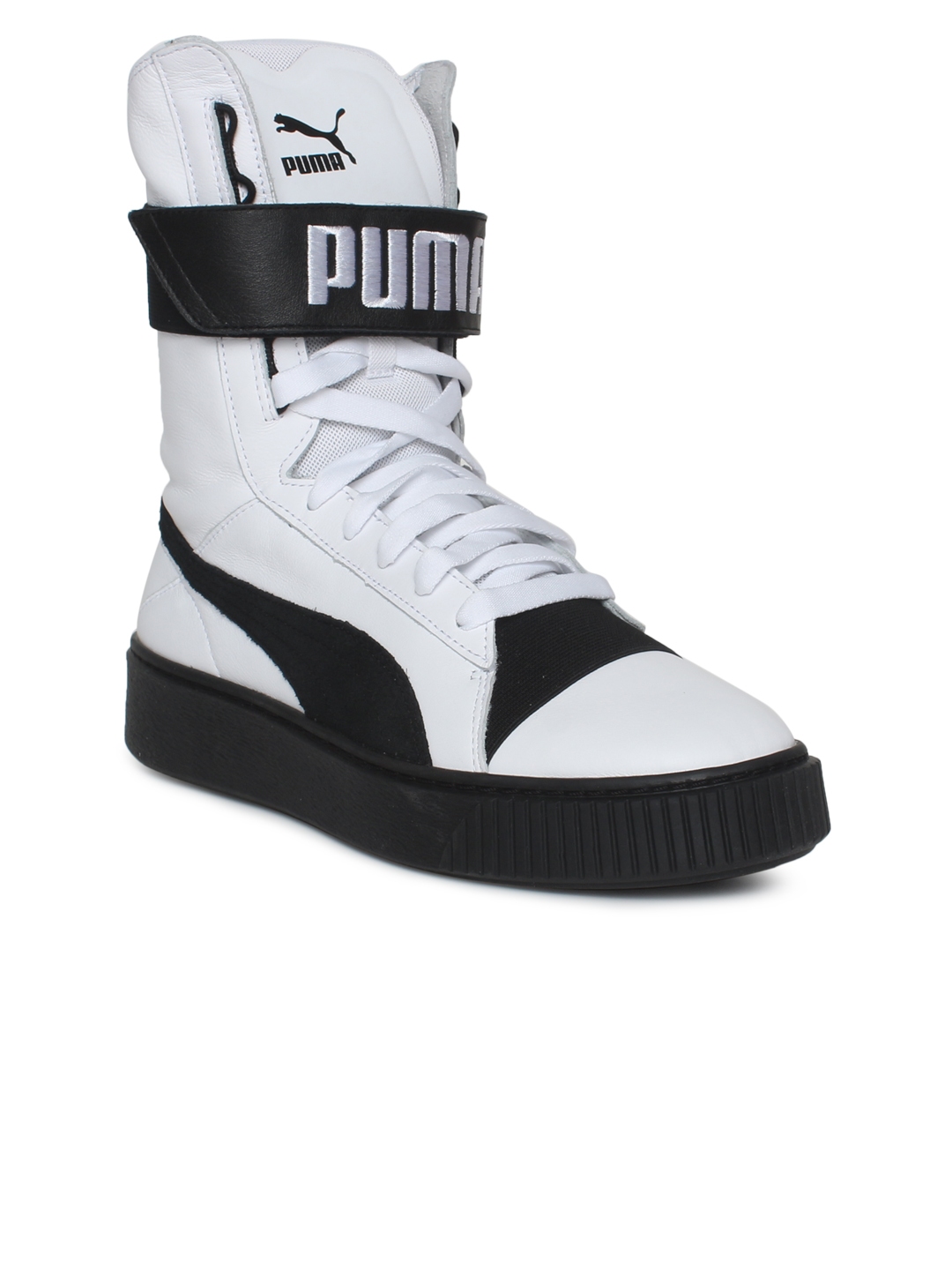 puma high platform sneakers