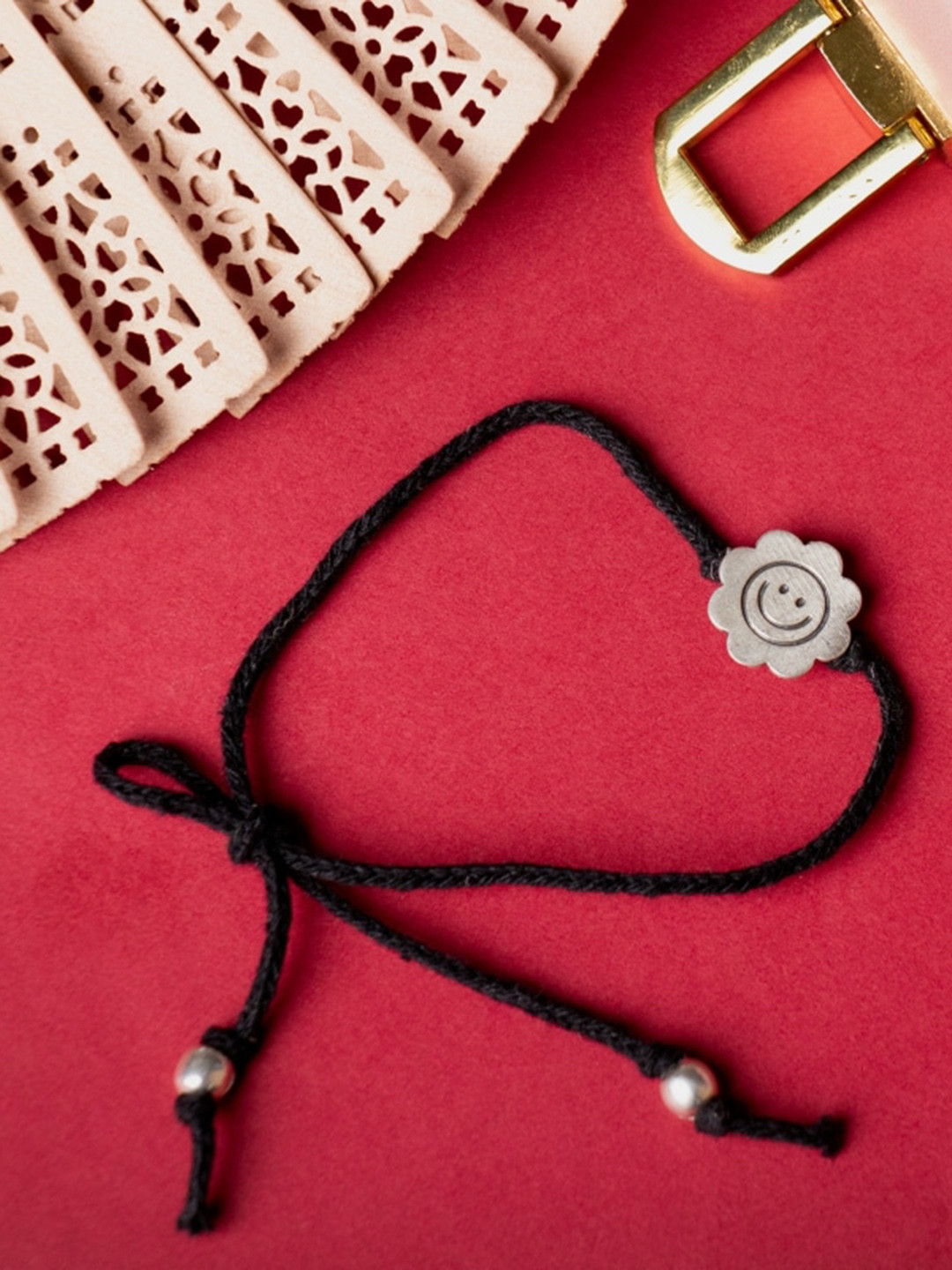 Shyle Kids 92.5 Sterling Silver Sunshine Charm Anklet