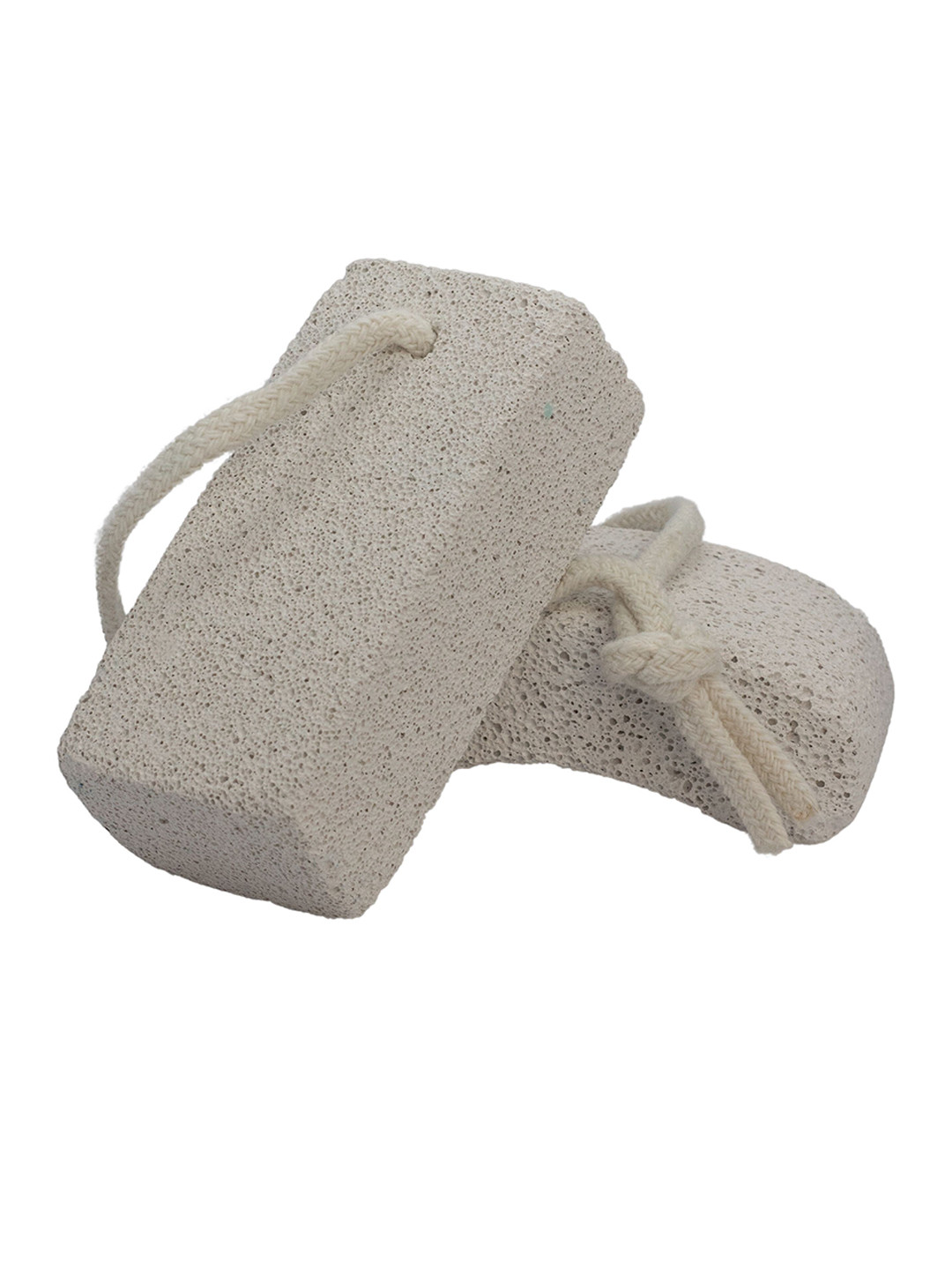 ALLURE Set Of 2 Natural Pumice Stones - White