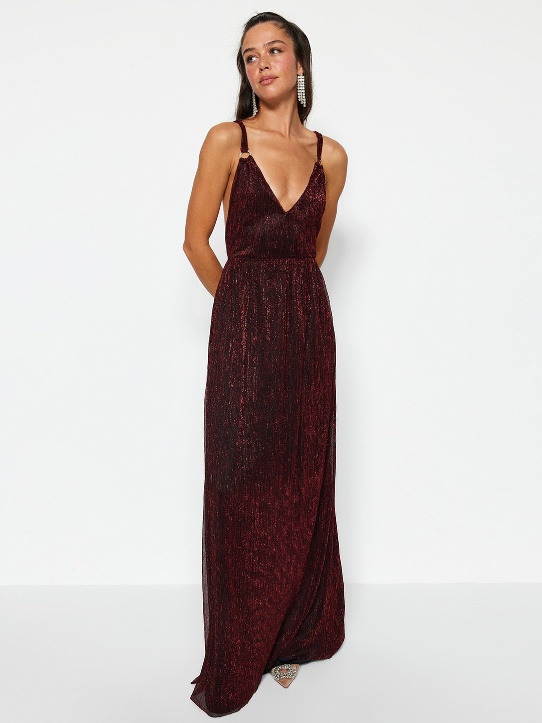 Trendyol Embellished Maxi Dress