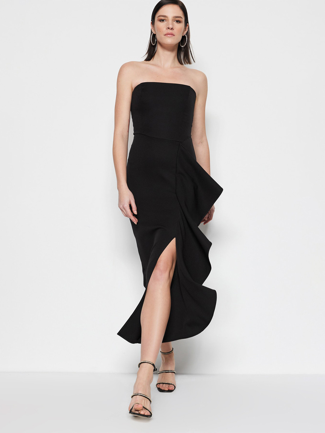 Trendyol Strapless Maxi Dress