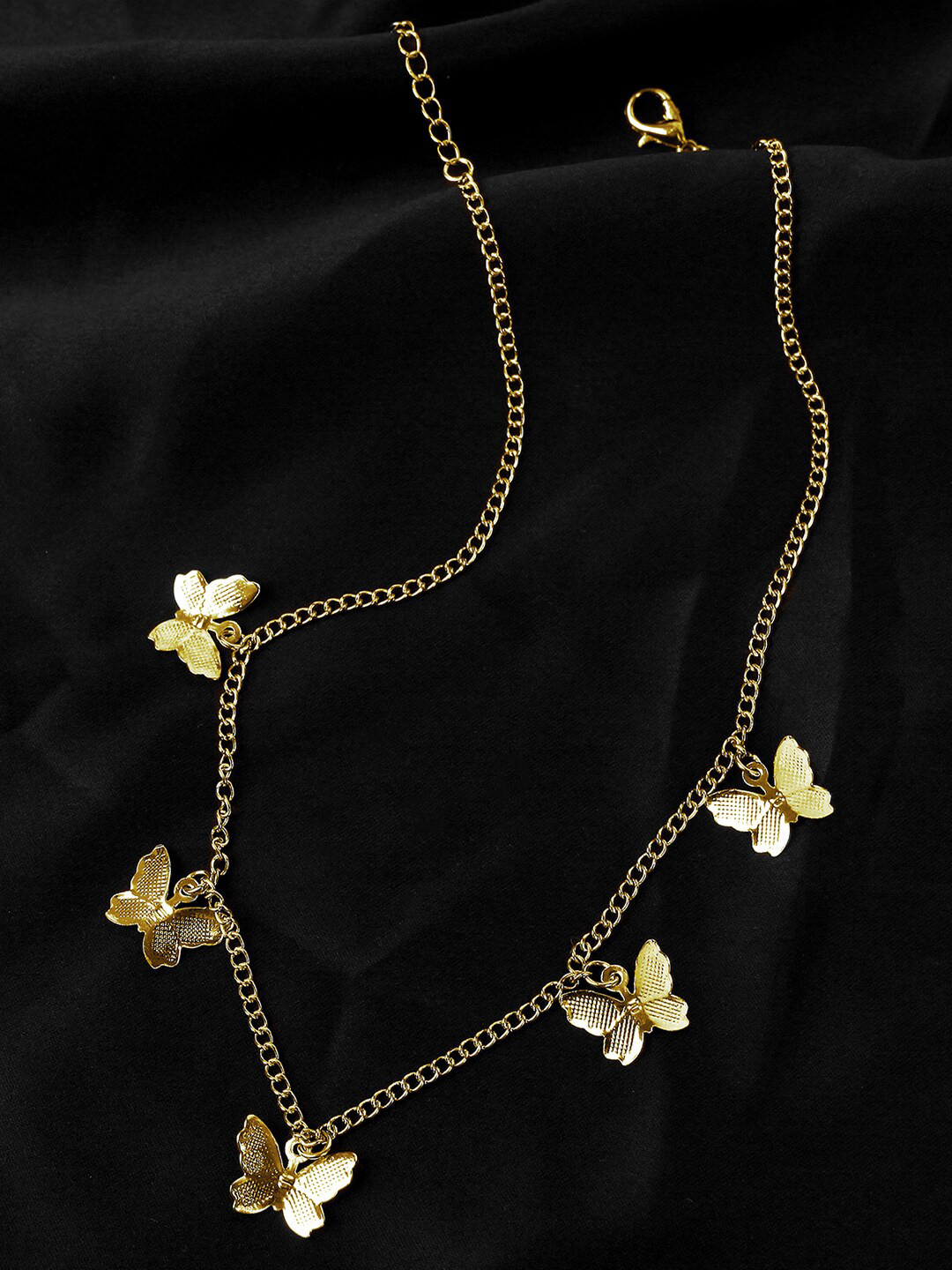 DressBerry Gold-Plated Gold-Toned Necklace