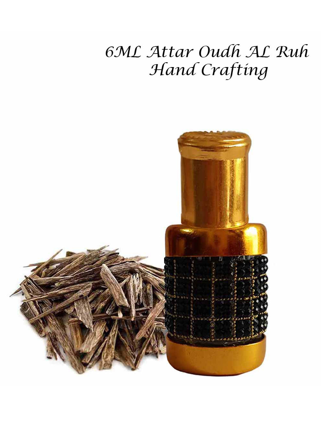 Menjewell Oudh Al Ruh Attar Perfume-6 ml-Woody