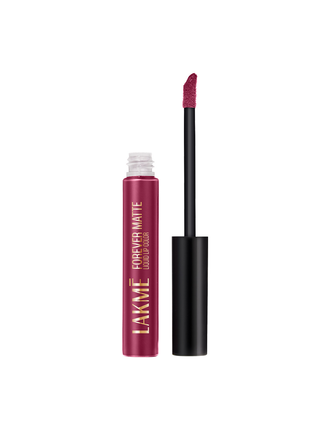 Lakme Forever Matte Lightweight & Transferproof 16Hr Liquid Lipstick 5.6ml - Red Divine