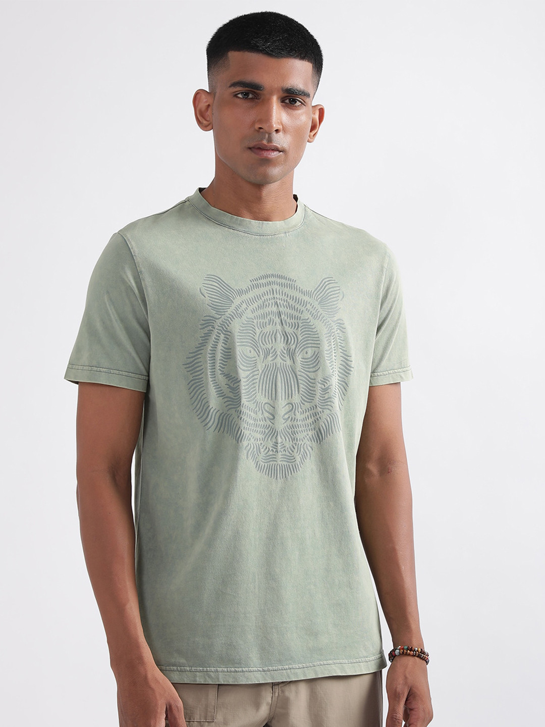 Antony Morato Men Printed Pure Cotton T-shirt