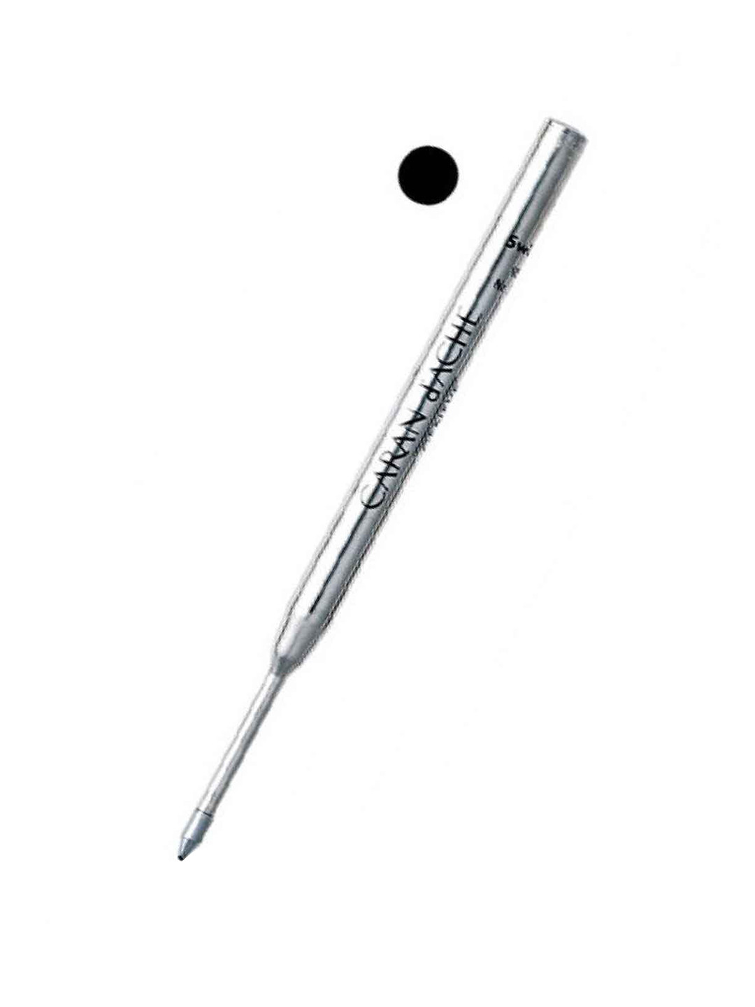 Caran D Ache Silver Ballpoint Pen Refill