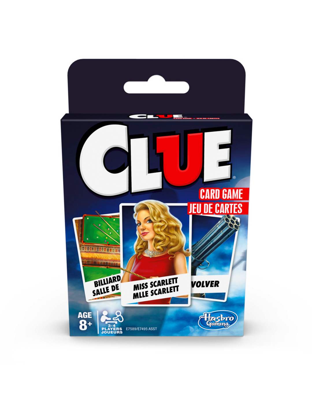 Hasbro Gaming Clue Card Game for Kids Ages 8 and Up