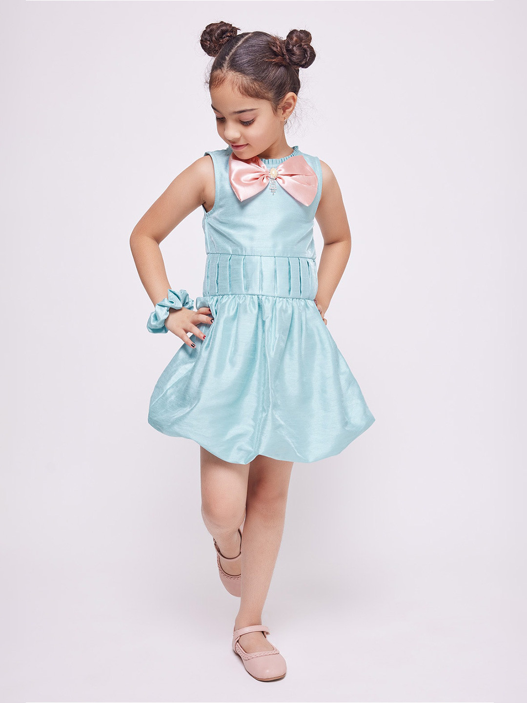 frangipani Girls Fit & Flare Dress