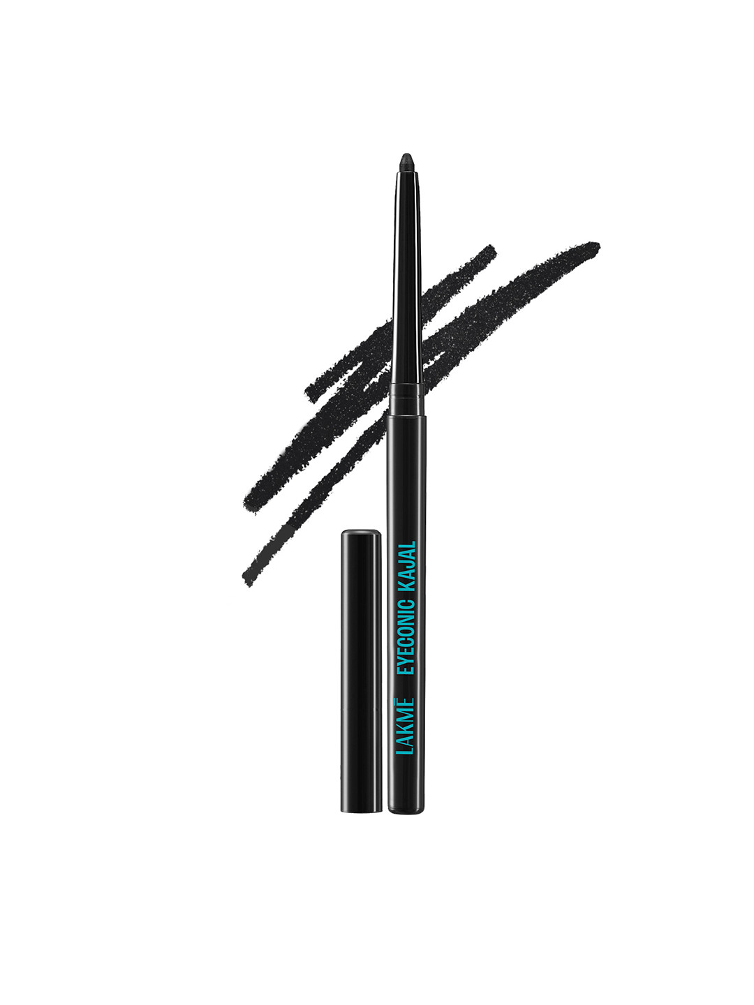 Lakme 9to5 Eyeconic Smudgeproof & Waterproof Kajal Lasts Upto 24Hr 0.35g - Sparkling Black