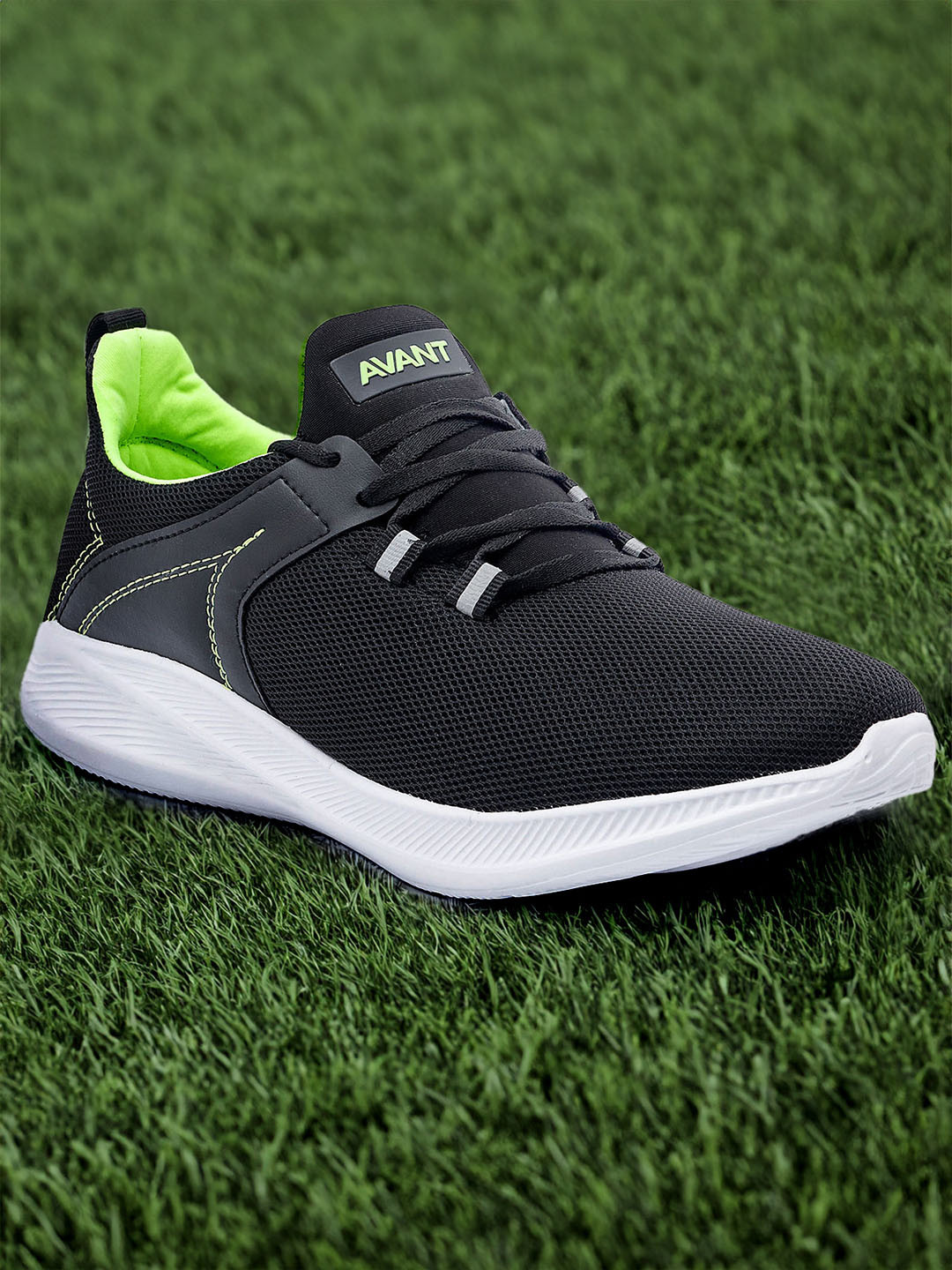 AVANT Men's Black UltraFlex Casual Shoes