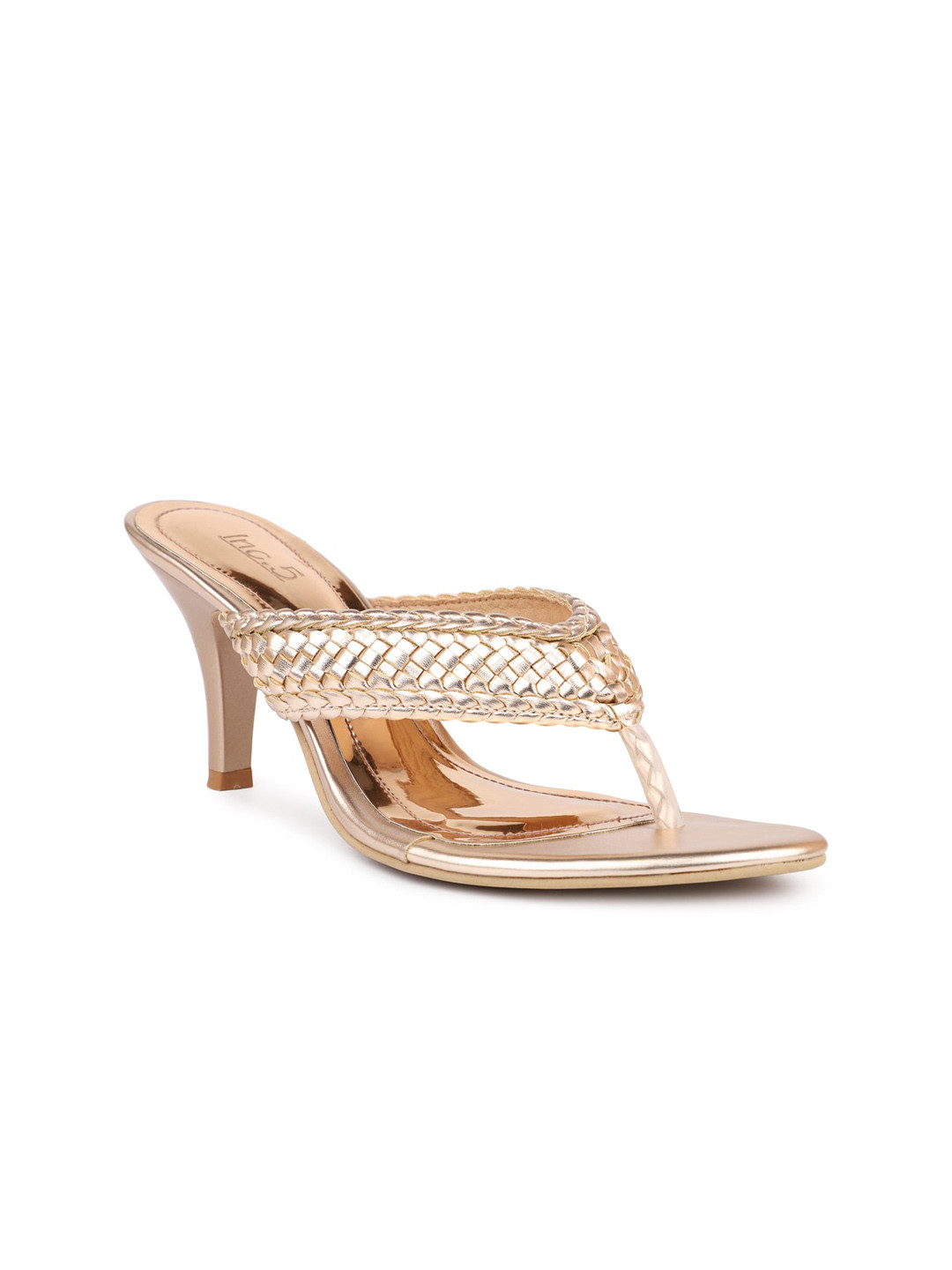 Inc 5 Braided Strap Slim Heels
