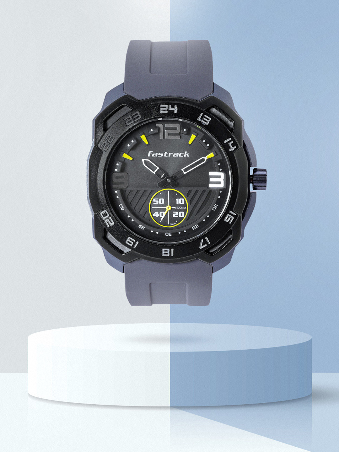 Fastrack Men Aluminium Dial Analogue Watch NP3192AP03