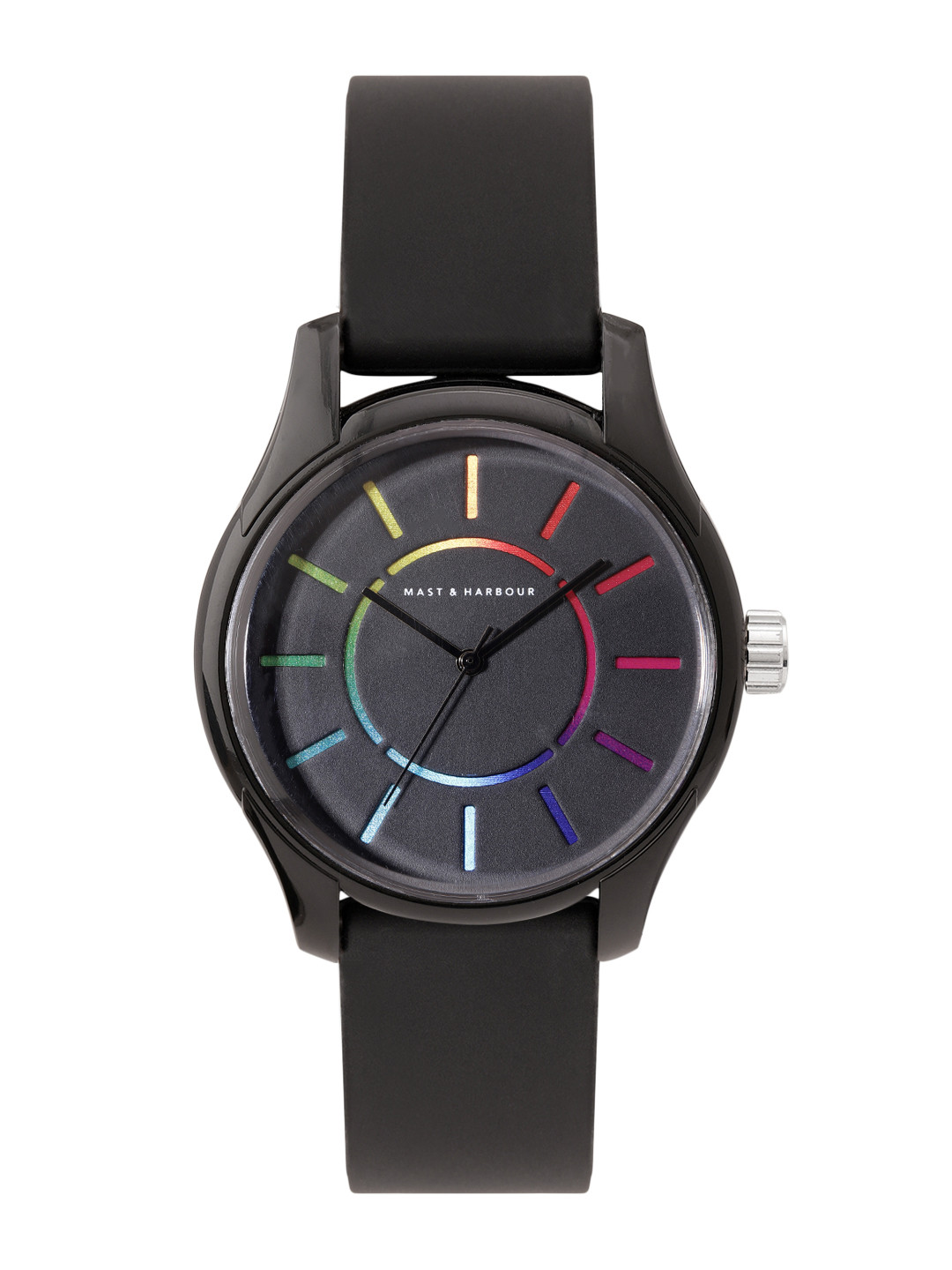 Mast & Harbour Men Analogue Watch MFB-PN-LH-LW6201-2-BLACK