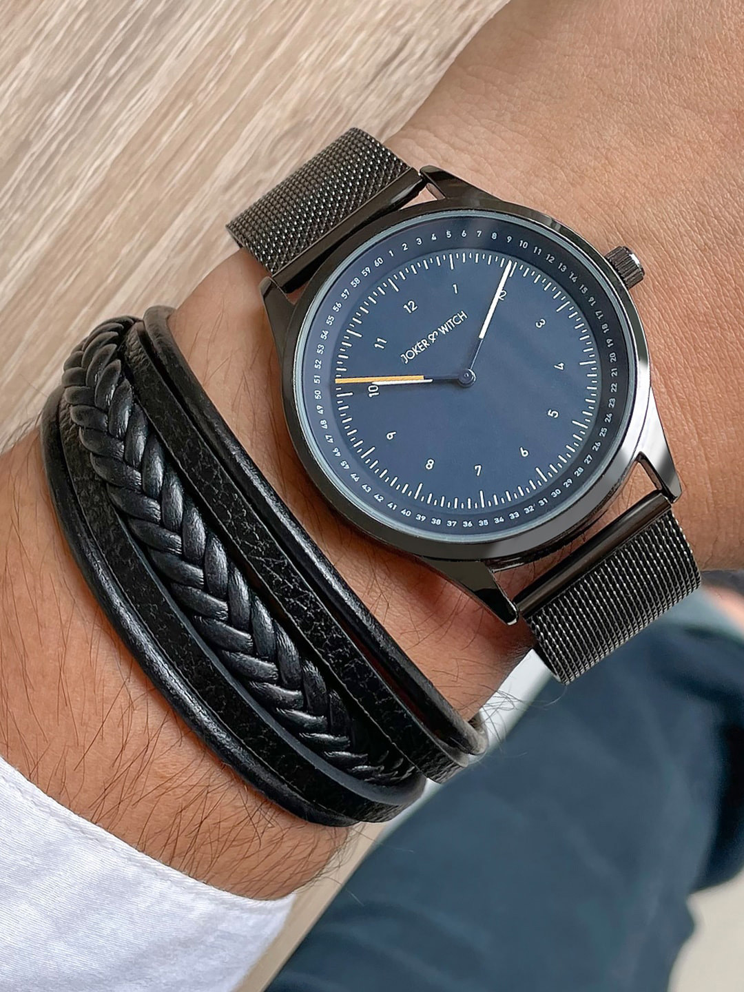 JOKER & WITCH Men Watch Gift Set JWMBS43