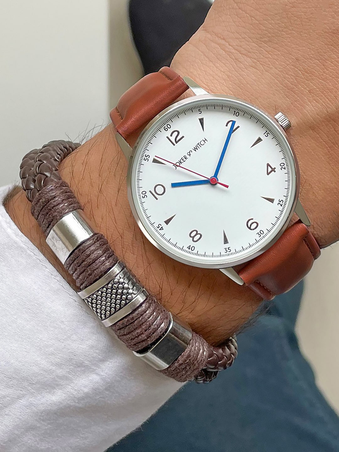 JOKER & WITCH Men Supreme All Watch Bracelet Stack