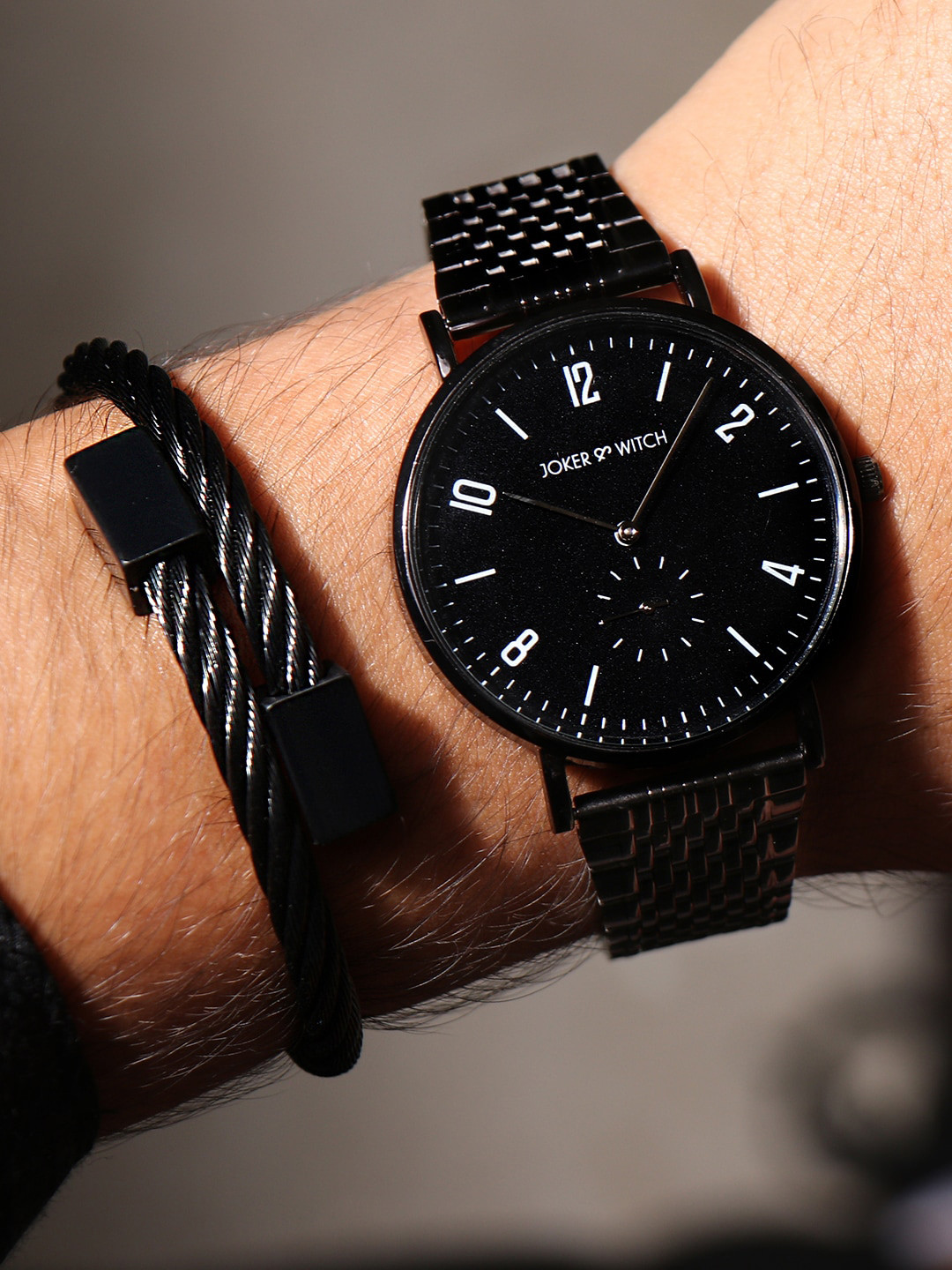 JOKER & WITCH Men Bracelet & Watch Gift Set