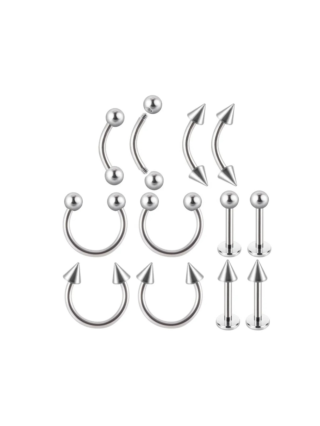 KARISHMA KREATIONS Contemporary Studs Earrings