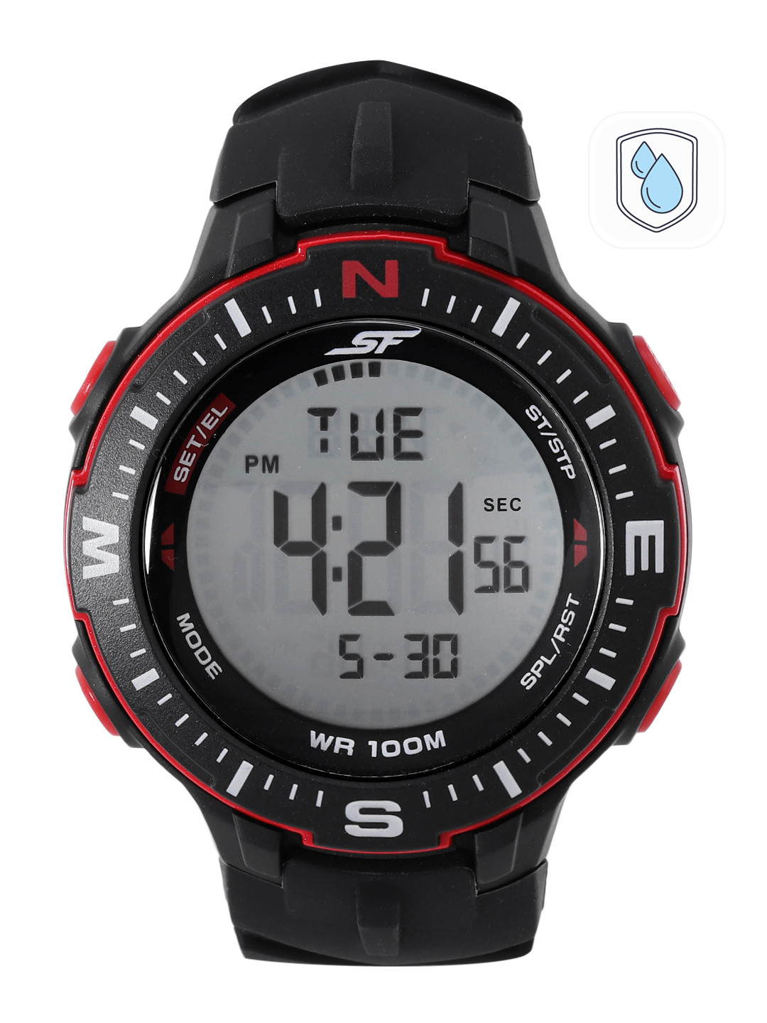 Sonata Men Digital Multi Function Watch 77095PP01