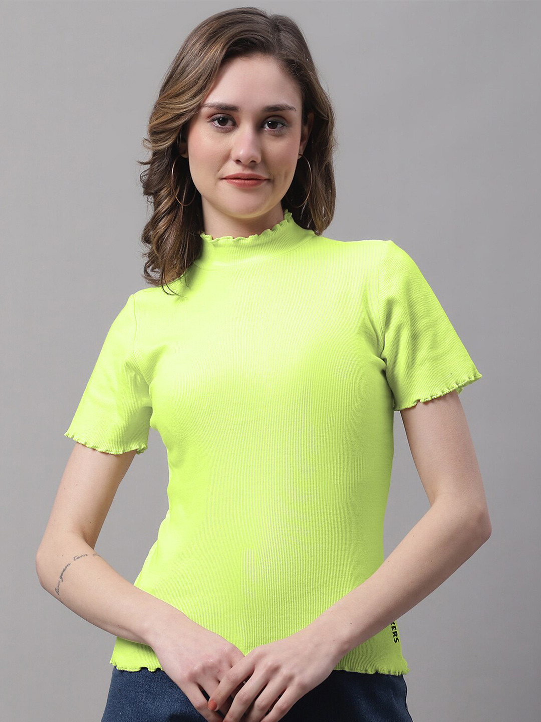 FBAR High Neck Cotton Top