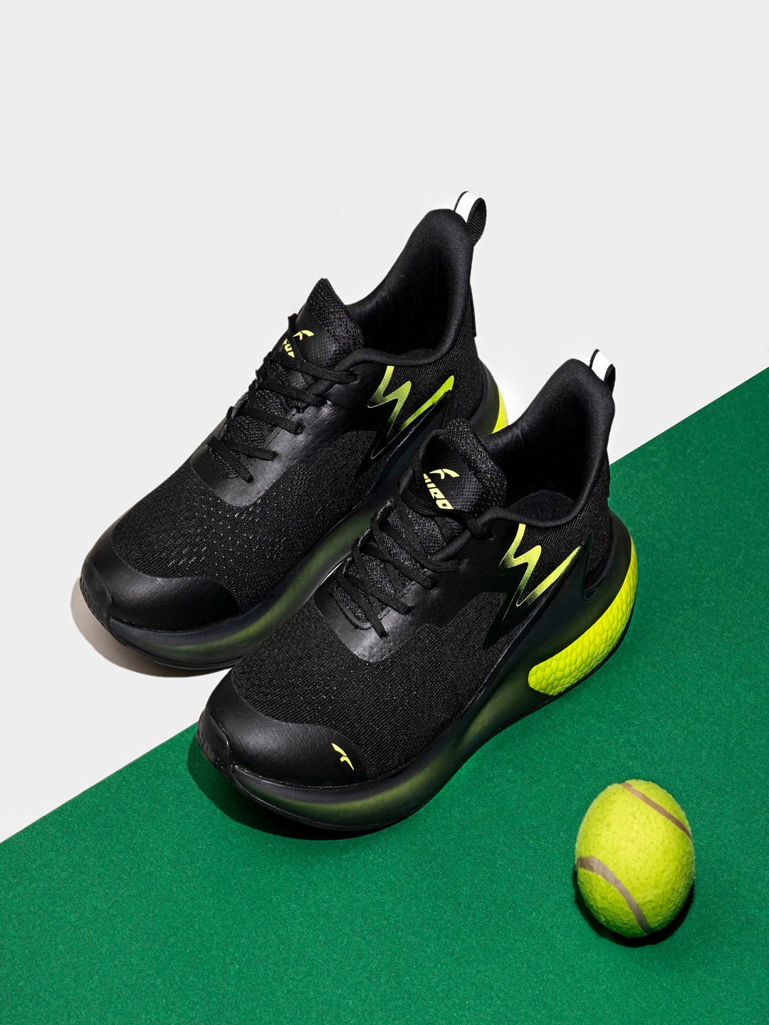 FURO by Red Chief Men Non-Marking Flyknit Technology Walking Shoes