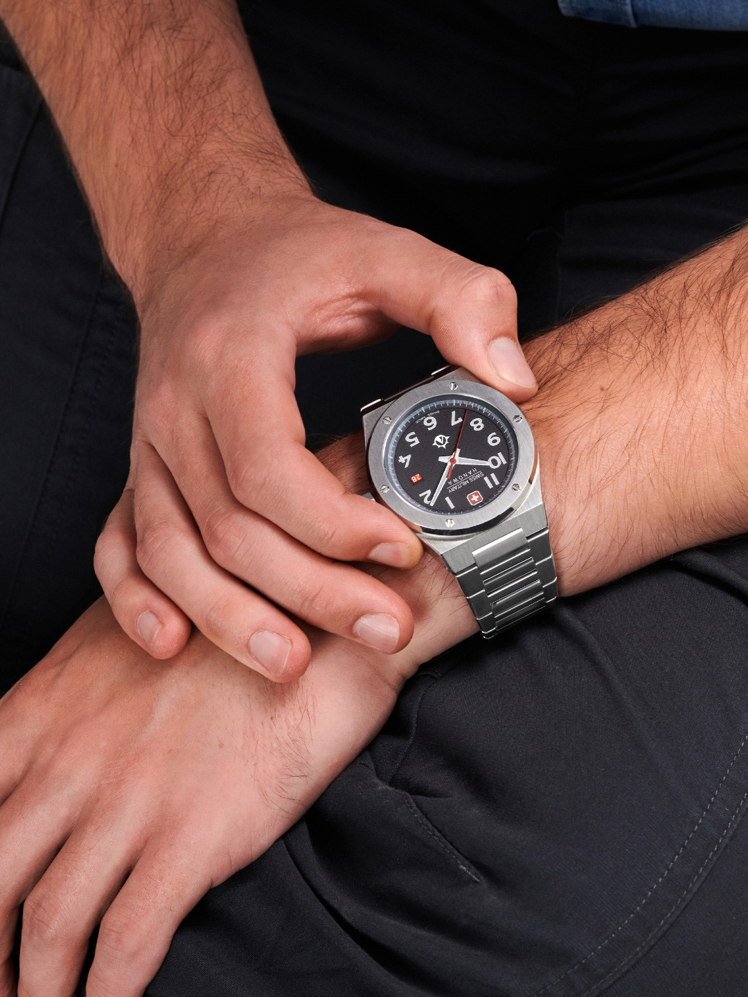 SWISS MILITARY HANOWA Men Sonoran Water Resistance Analogue Swiss Made Watch-SMWGH2101902