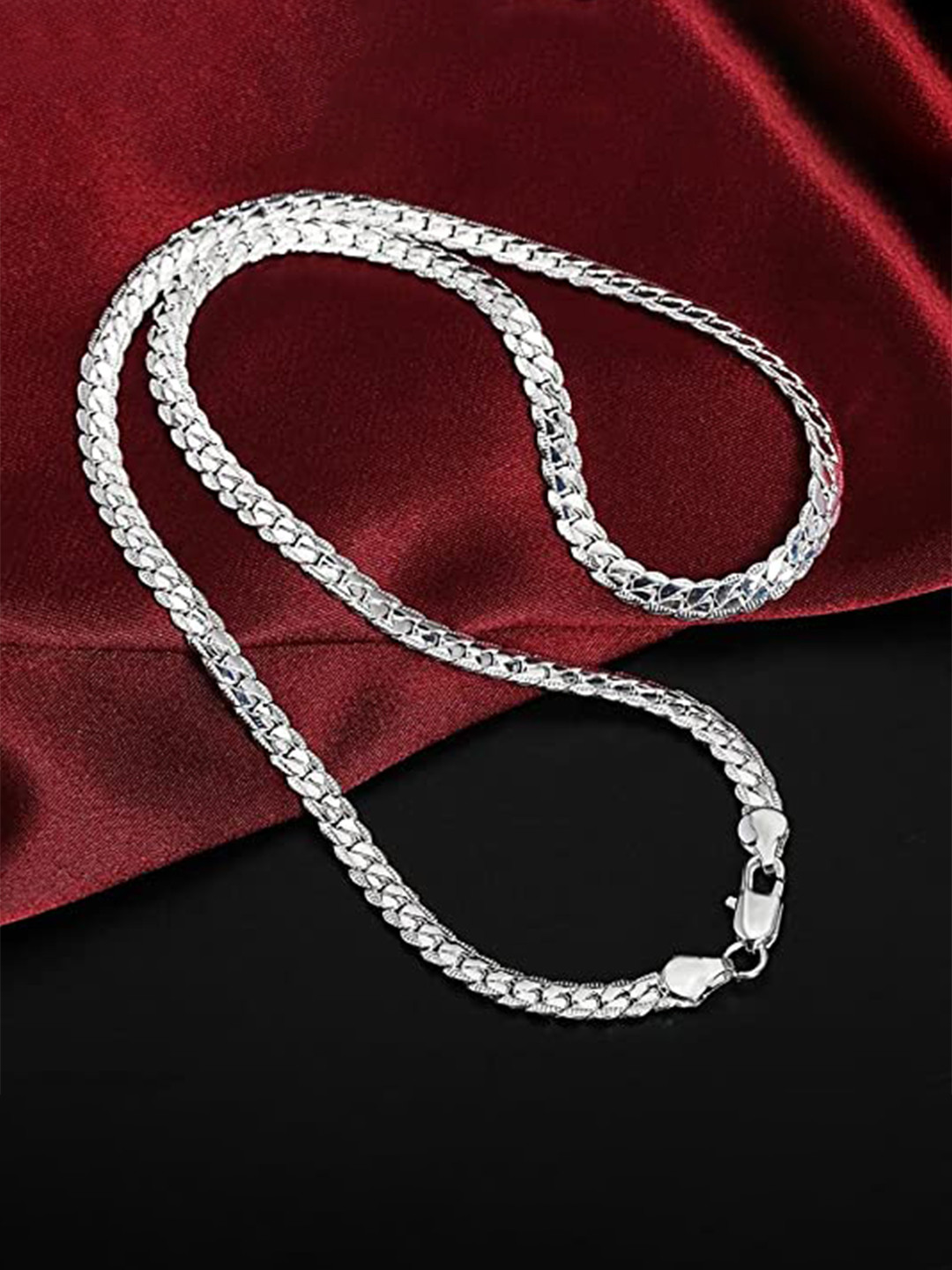 VIEN Silver-Plated Statement Chain