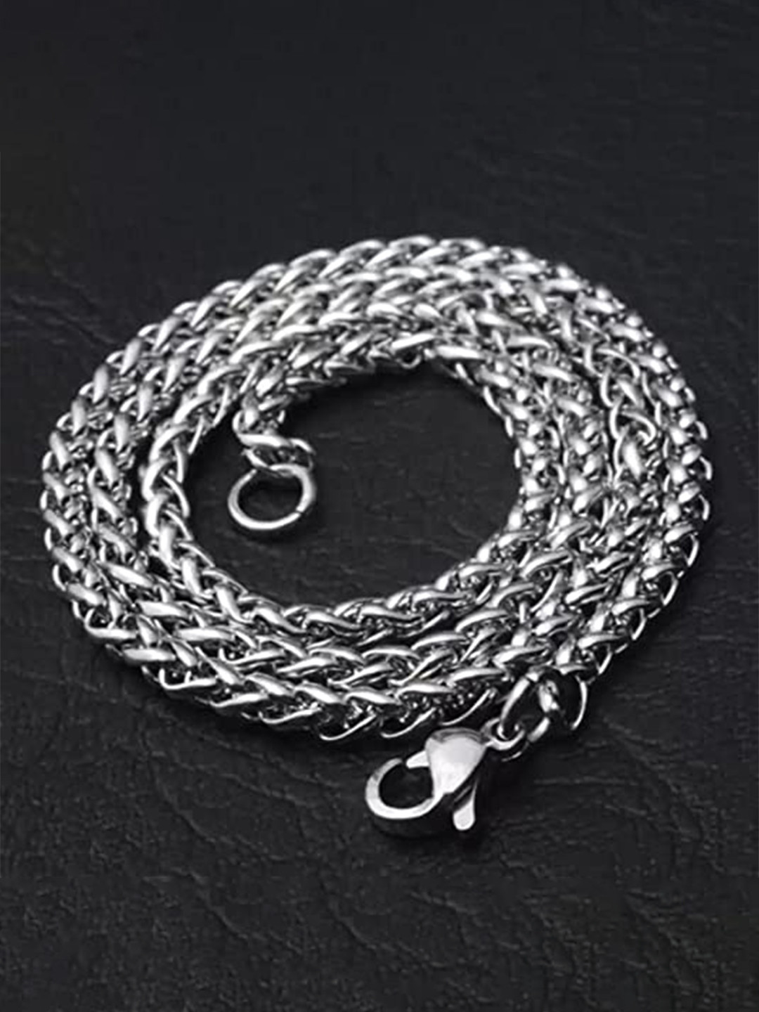 VIEN Silver-Plated Wheat Chain
