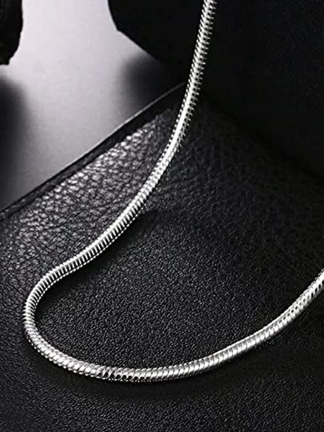 VIEN Silver-Plated Stainless Steel Chain