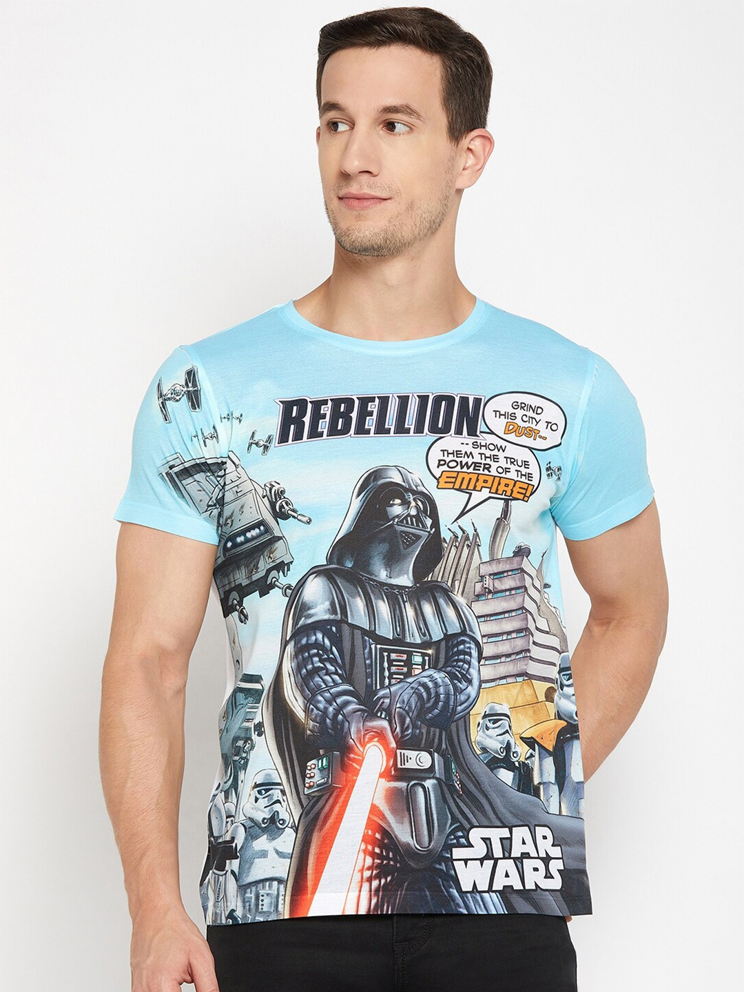 Wear Your Mind Star Wars Graphic Printed T-Shirt