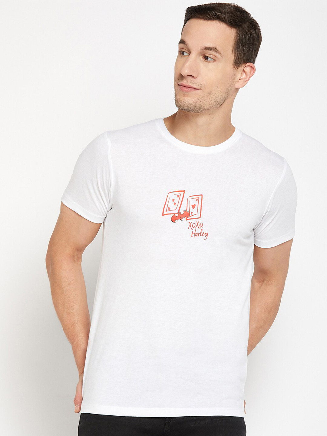 Wear Your Mind Batman Printed Pure Cotton T-shirt