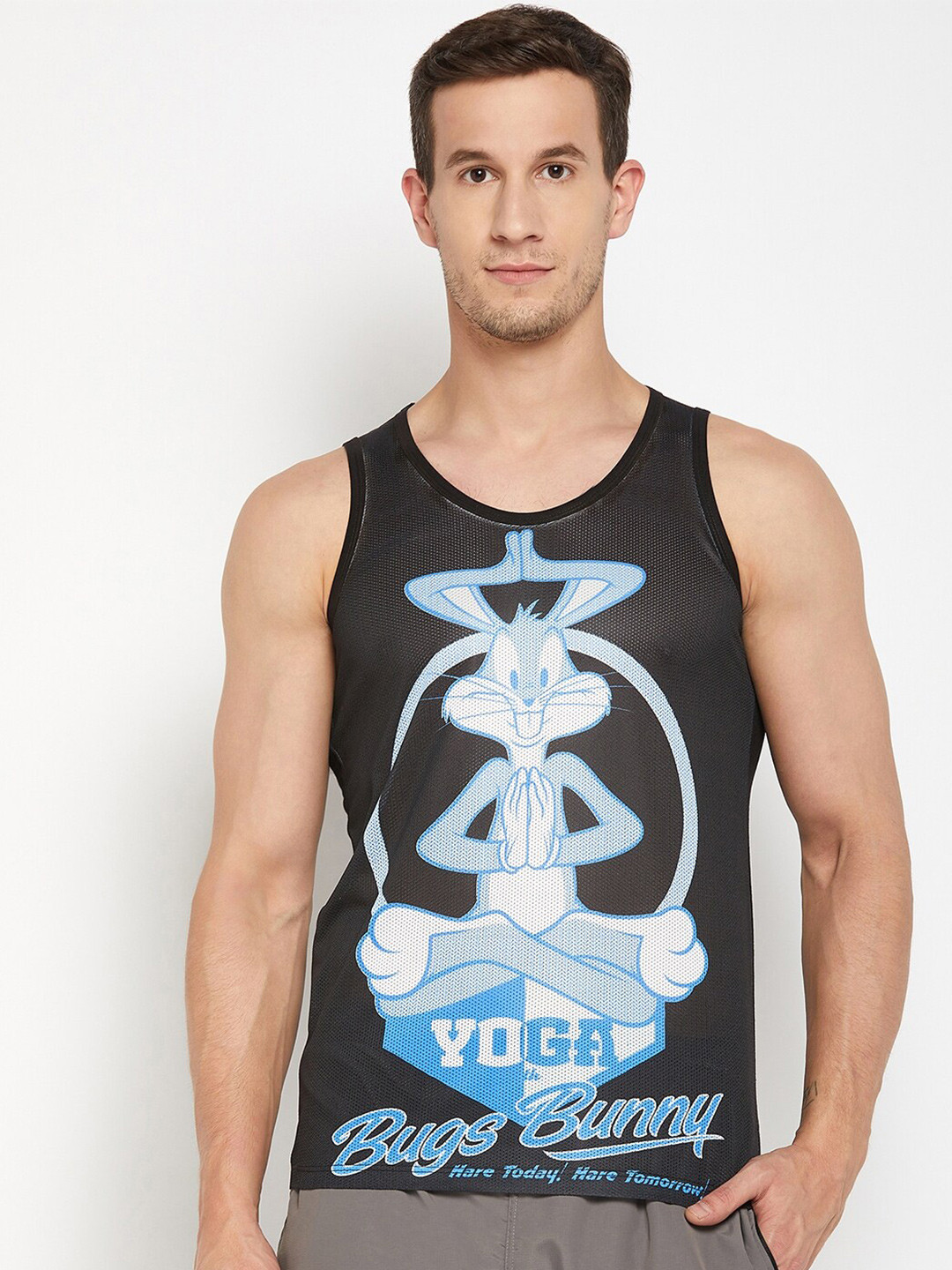 Wear Your Mind Bugs Bunny Graphic Printed Ctton T-Shirt