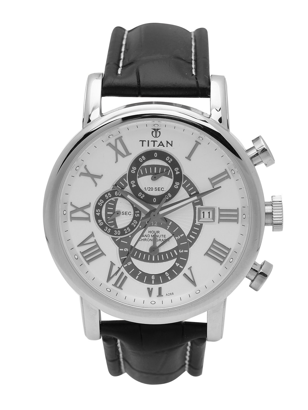 Buy Titan Men Off White Analogue Watch NH9234SL01E BBD Watches
