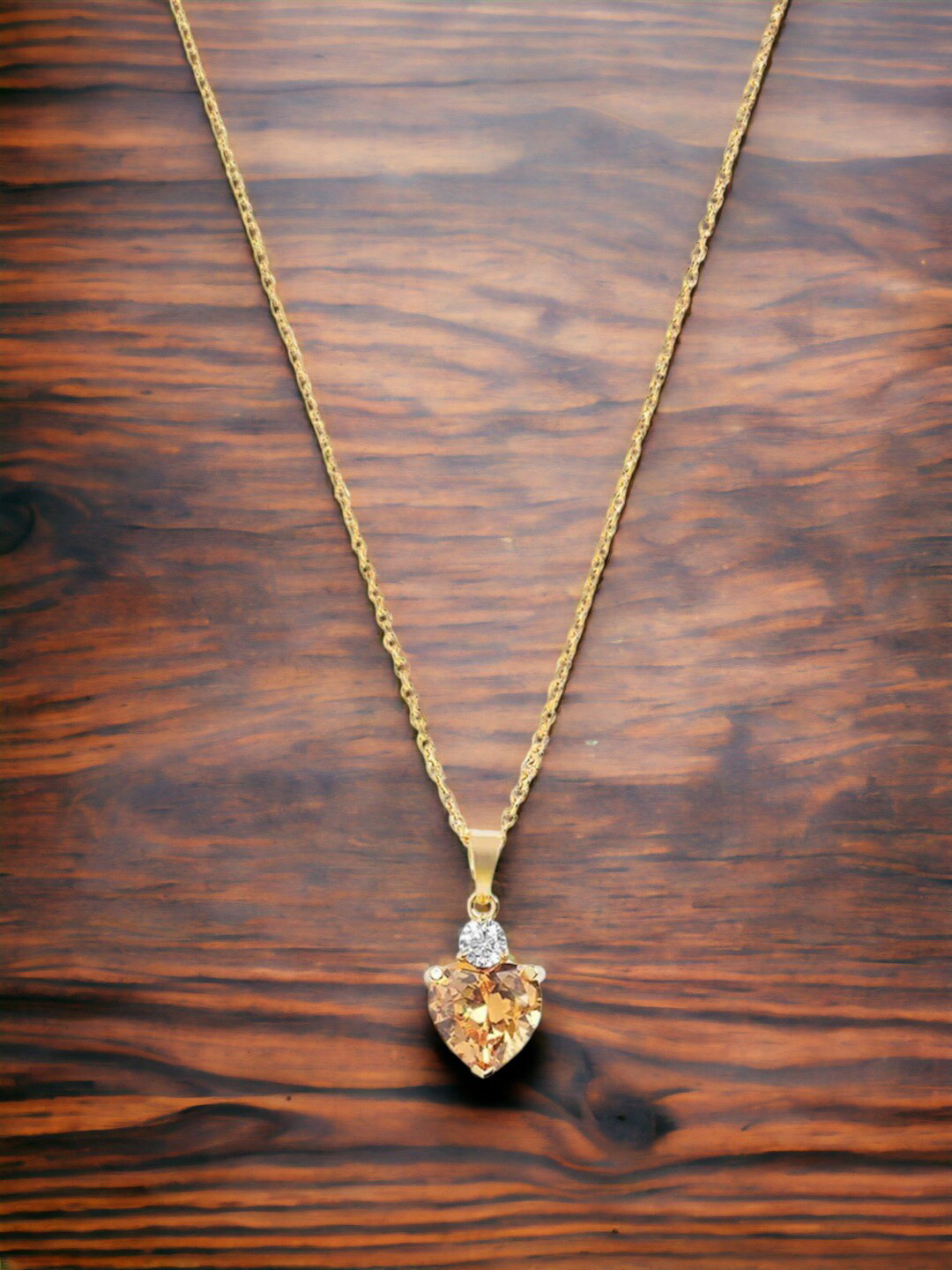 DressBerry Gold-Toned & Yellow Brass Gold-Plated Open Chain