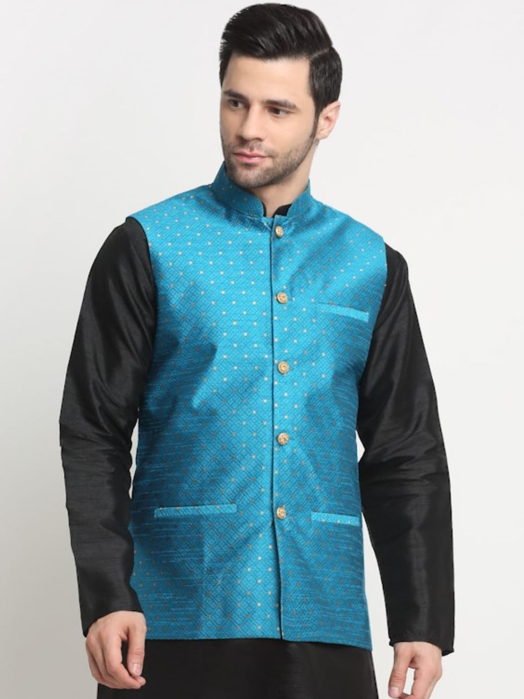 KRAFT INDIA Printed Nehru Jackets
