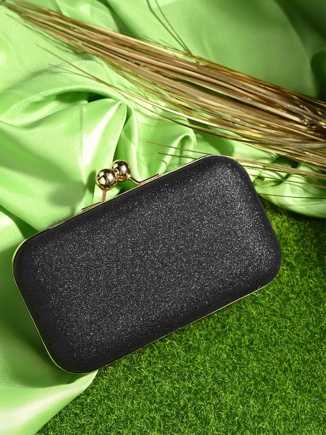 Toobacraft Embellished Box Clutch