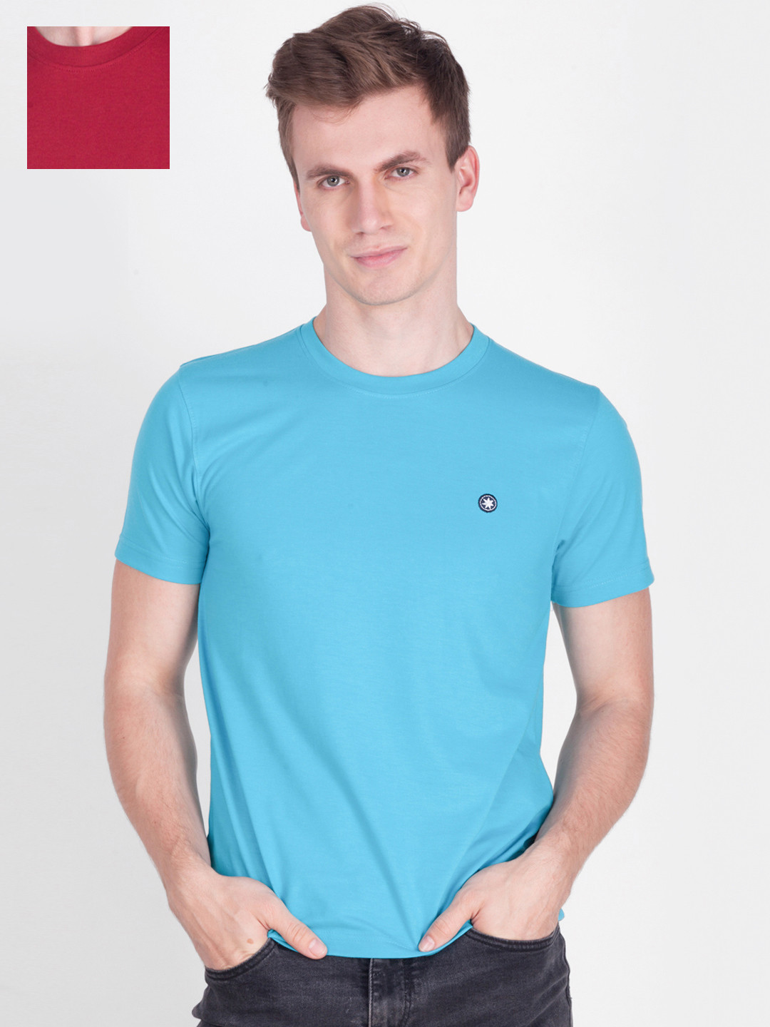 Buy Force Go Wear Pack Of 2 T Shirts 