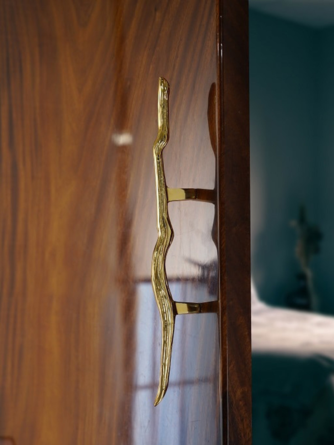 Folkstorys Brass Wardrobe Door Handle