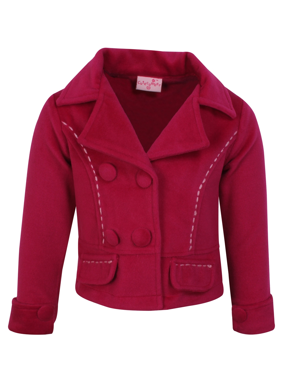 Girls short coat hot sale