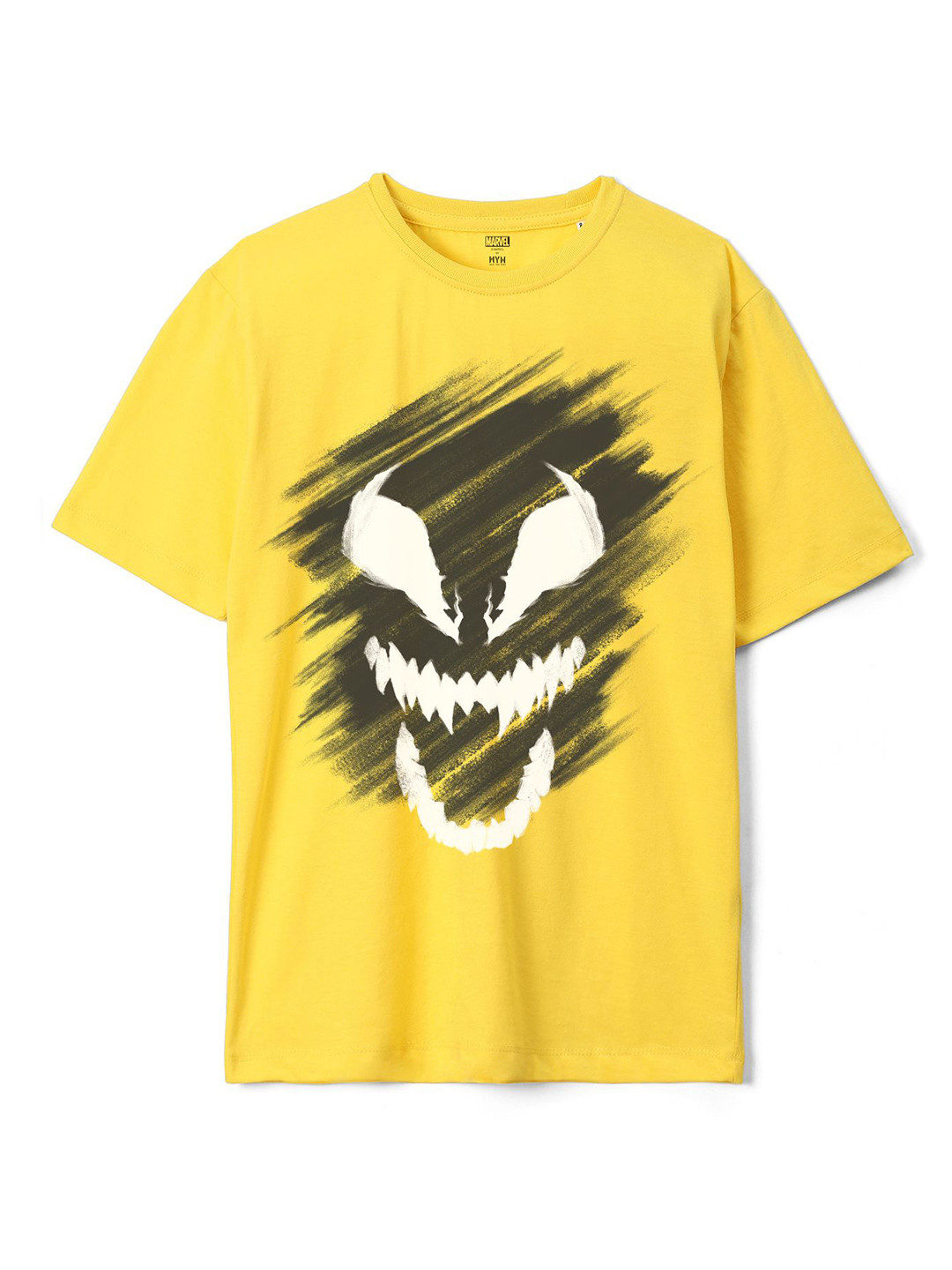 Wear Your Mind Boys Venom Printed Loose Knitted Pure Cotton T-Shirt