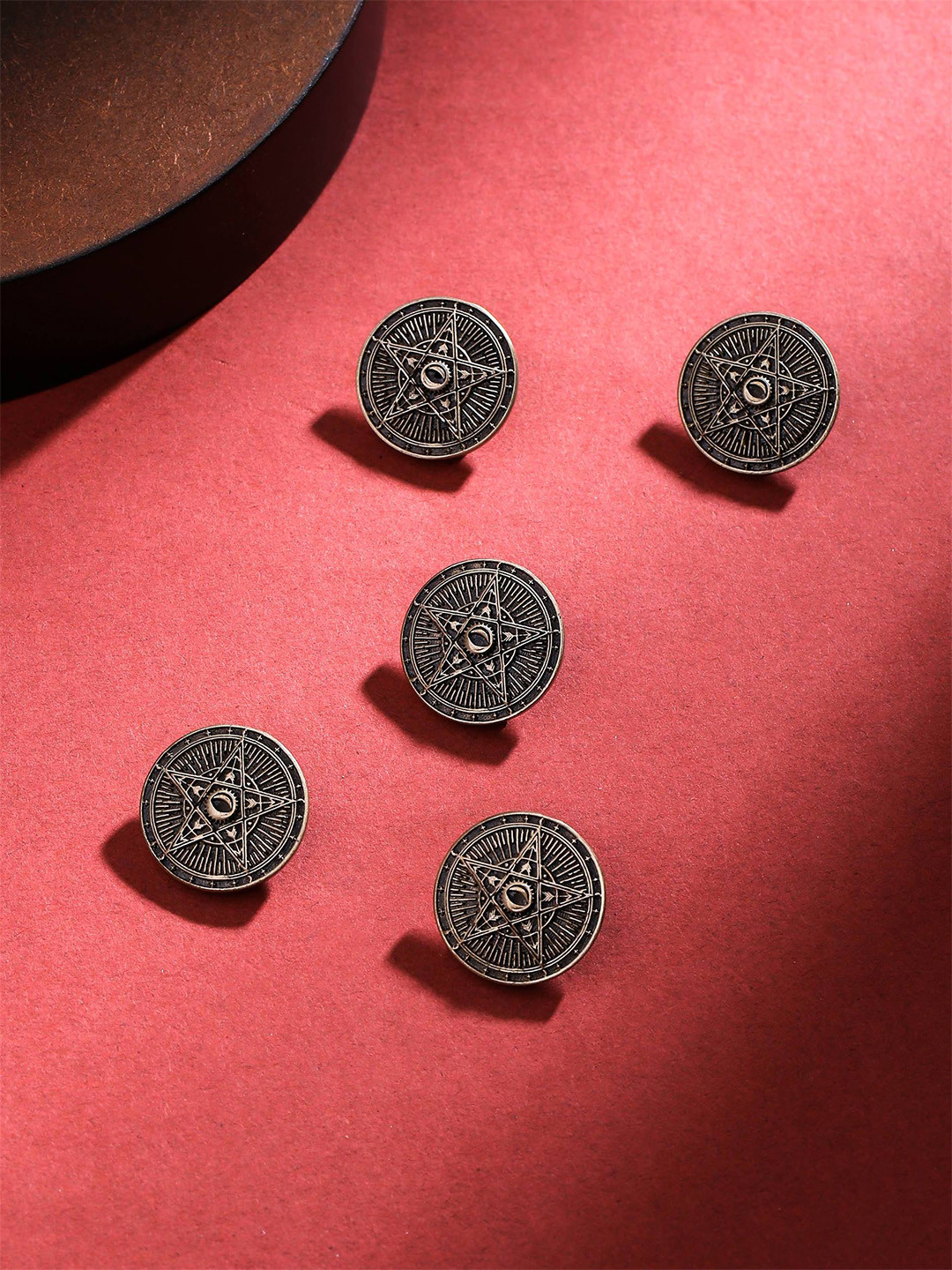 COSA NOSTRAA Men Set of 5 Cosmic Buttons