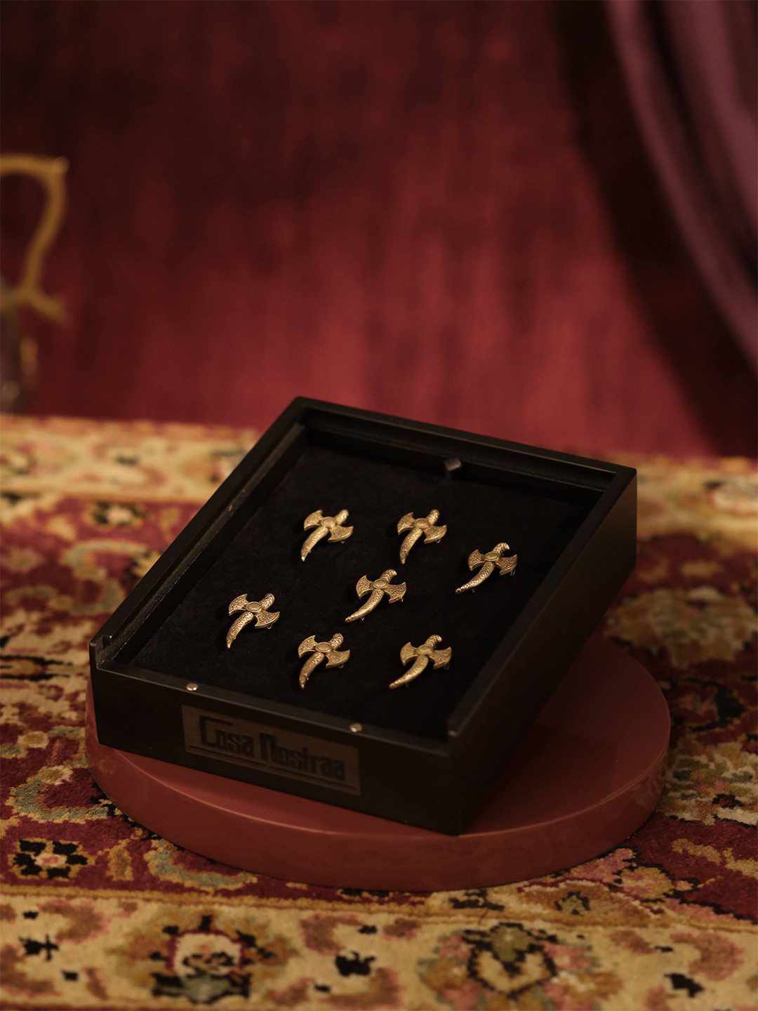 COSA NOSTRAA Men Set Of 7 The Sword of Mercy Buttons