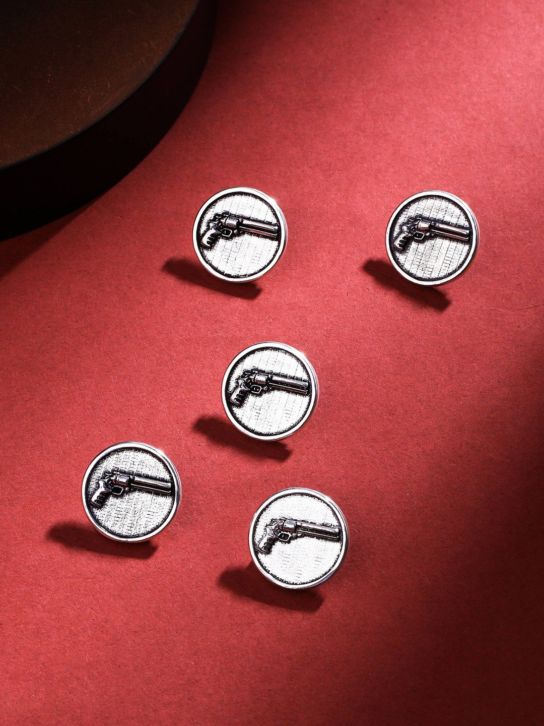 COSA NOSTRAA Set Of 5 Power Gun Suit/Sherwani Buttons