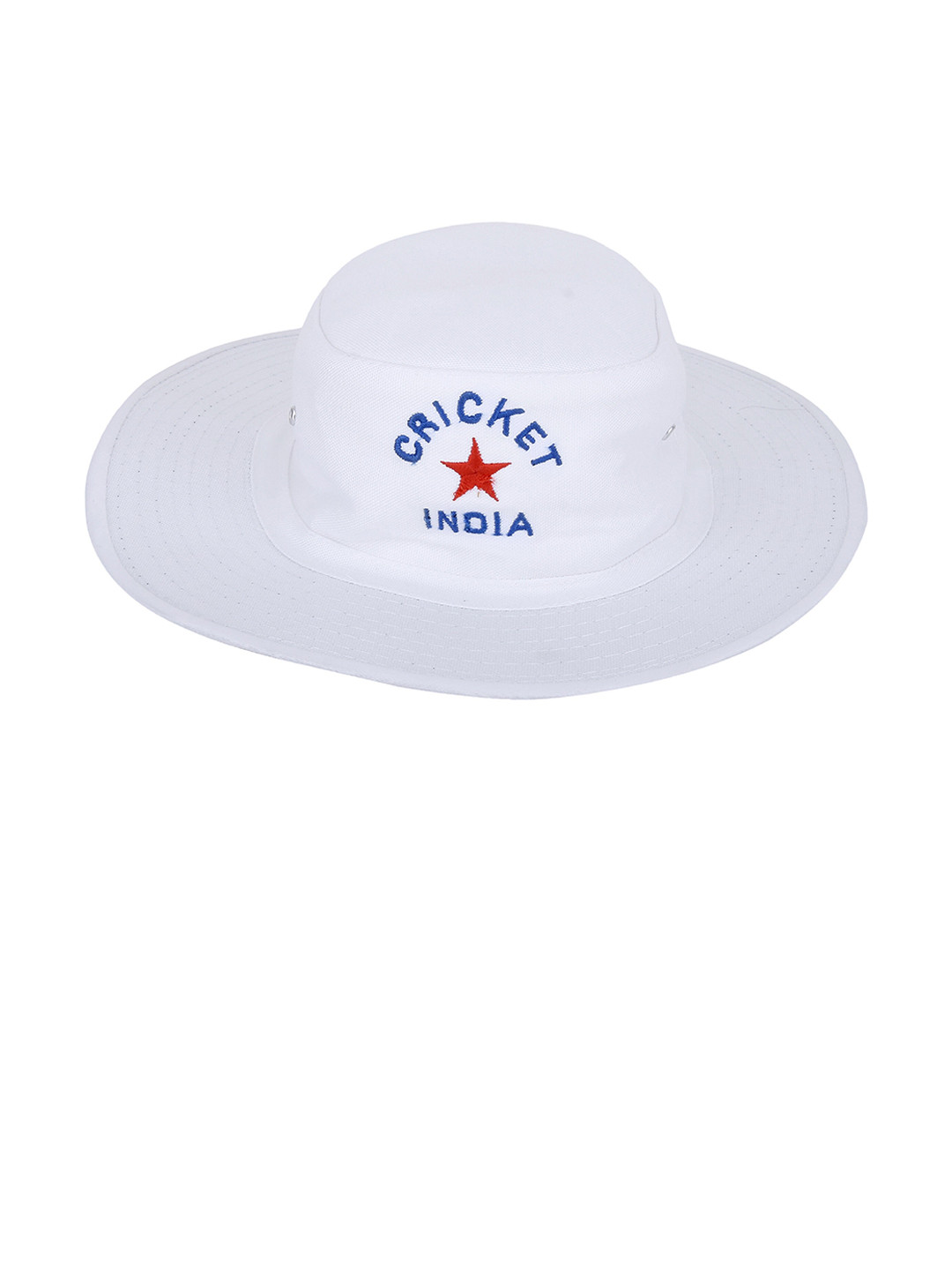 Zacharias Men Embroidered Cotton Cricket Umpire Round Hat