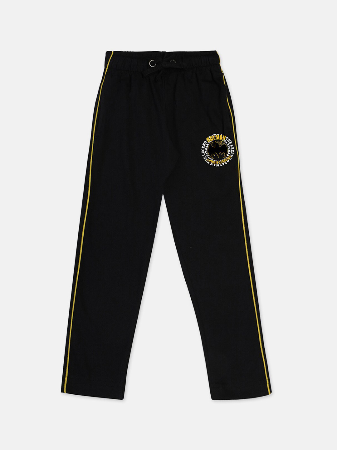 Kids Ville Boys Batman Printed Cotton Track Pants