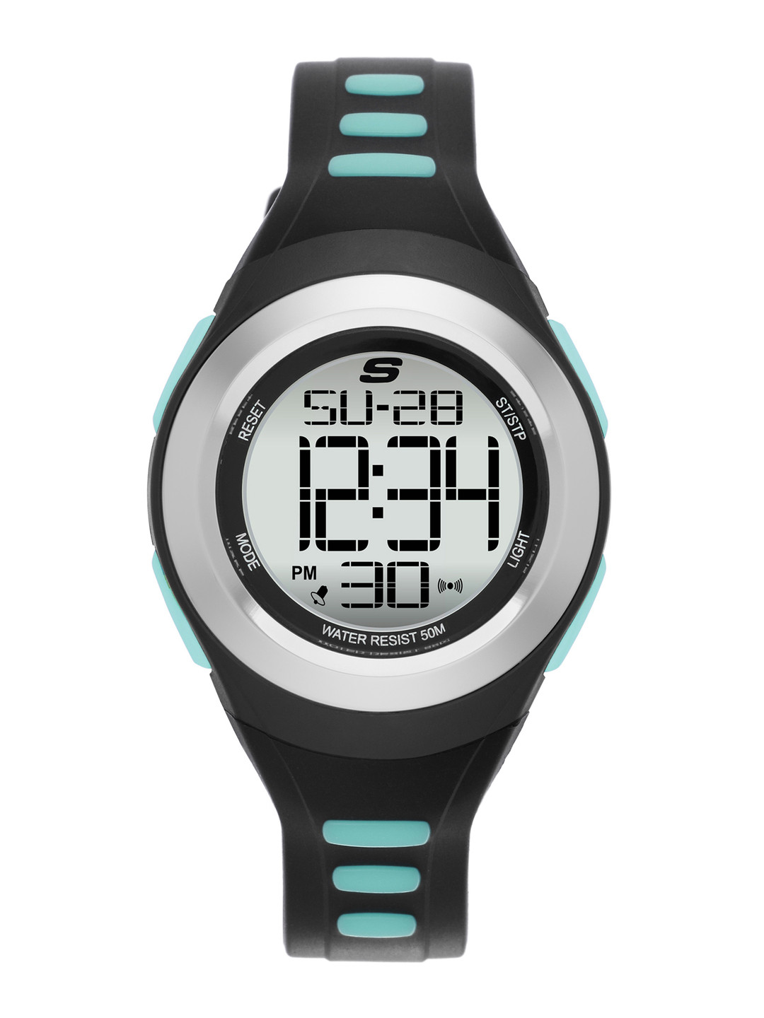 Skechers Women Tennyson Two Tone Digital Watch SR2020