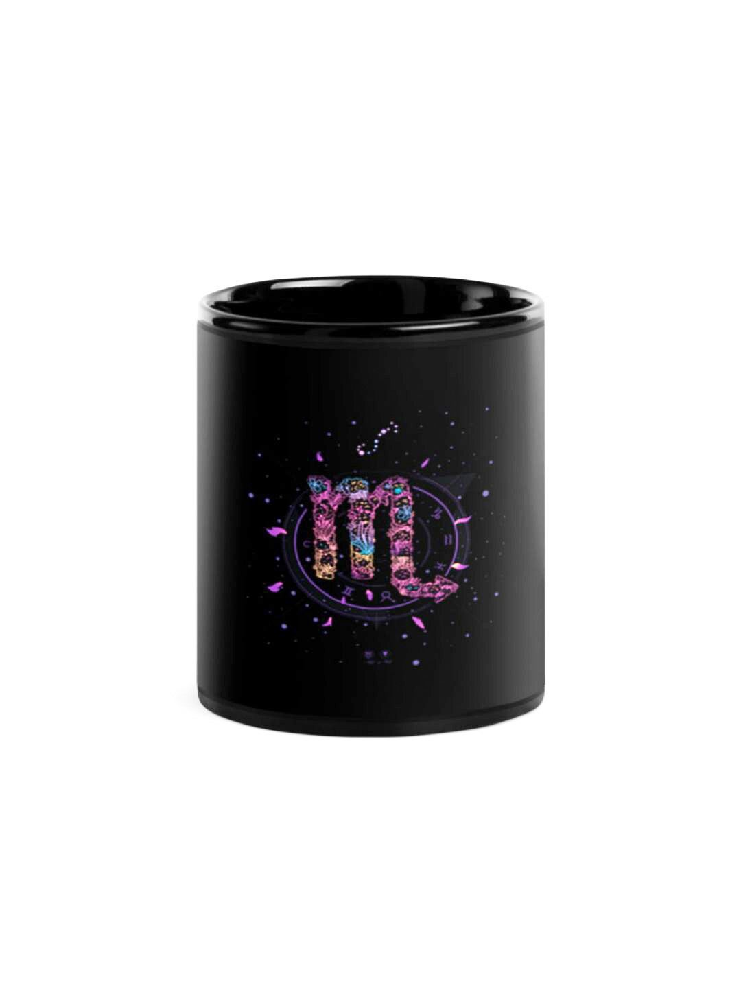 RISH Love Theme Black Typography Ceramic Microwave Safe Mug-330ml