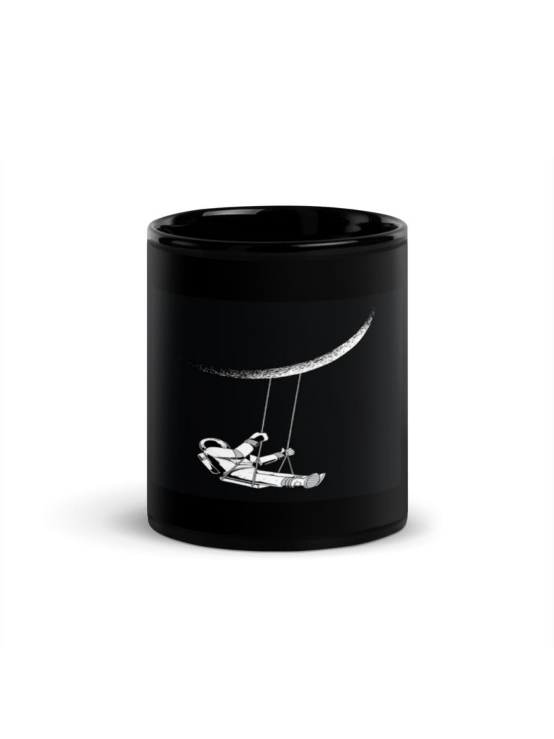 RISH Prajin Name Personalised Black Graphic Ceramic Microwave Safe Mug-325ml